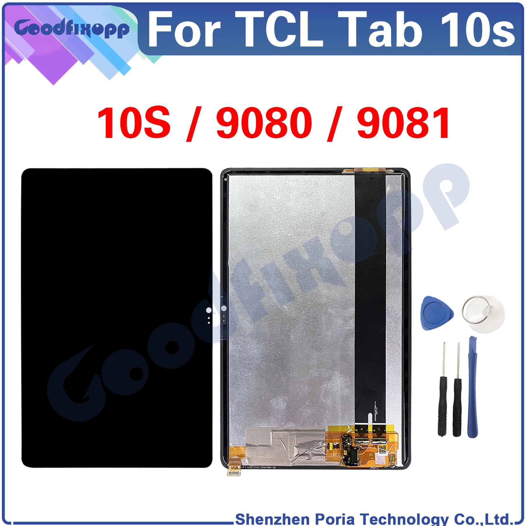 

100% Test AAA For TCL TAB 10S 9081 9080 LCD Display Touch Screen Digitizer Assembly Repair Parts Replacement