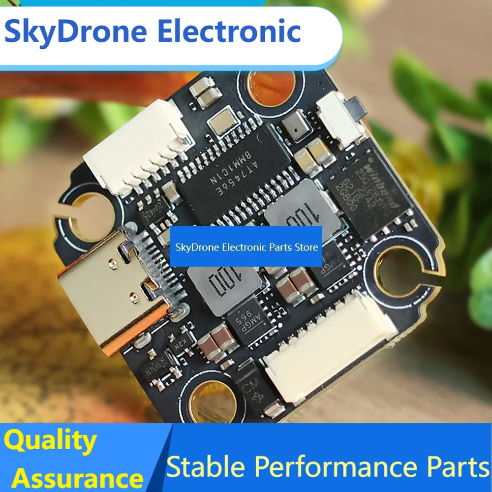 SkyDElHAKRC F405 V2 Mini FC ICM42688P Dual BEC 5V/2.5A 10V/2A OSD Barometer Black Box 16M 2-6S 20x20mm Mounting Hole For RC FPV