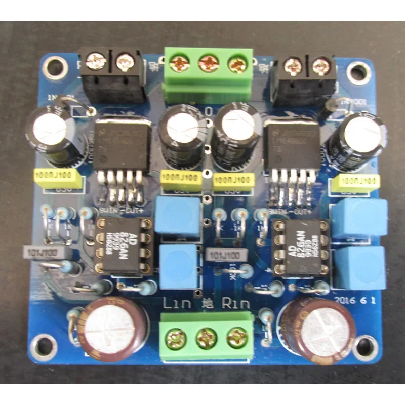 FOR LME49720HA + LME49600 high performance high current audio amplifier buffer board amp board LG160