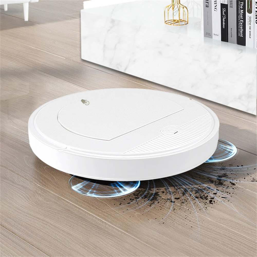 Sweeper Robot Vacuum Cleaner With App Control, Robotic Cleaner Strong Suction, Slim, Low Noise, Ideal for Pet Hair Hard Floor