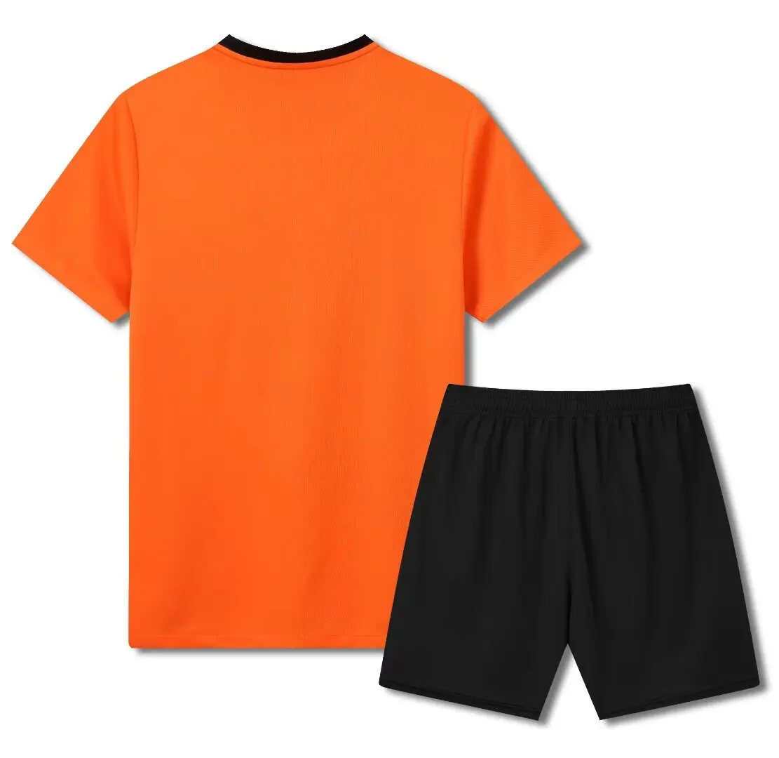 

25/26 Can be worn as loungewear, family outfits Shirt sport Men Kids Kit Tops and shorts Comprehensive training