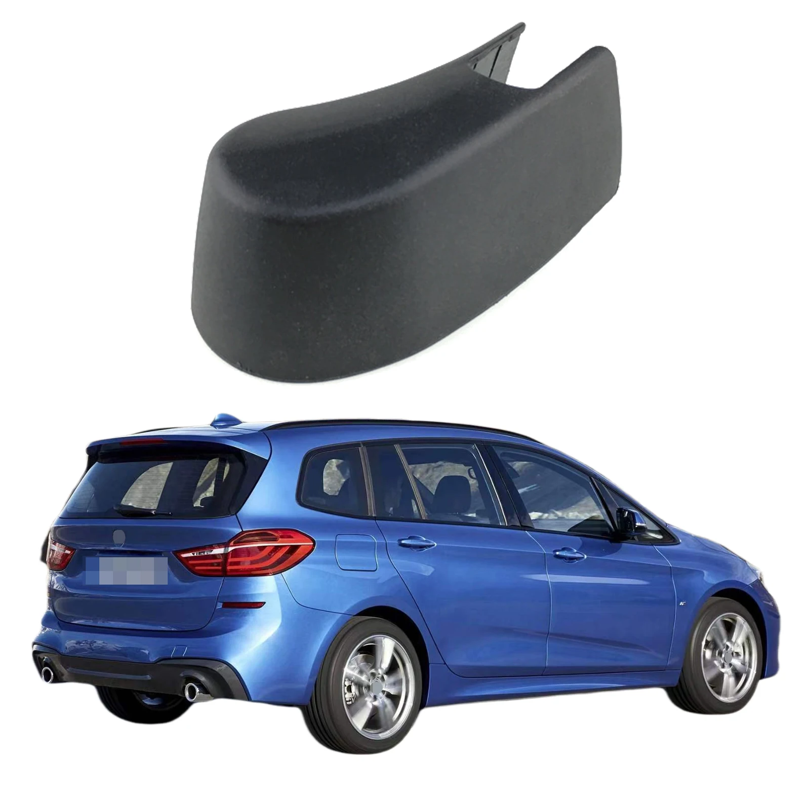 Rear Windshield Windscreen Washer Wiper Arm Nut Cover Cap For BMW 2 Series Gran Tourer F46 2015-2022 Car Accessories Accsesories