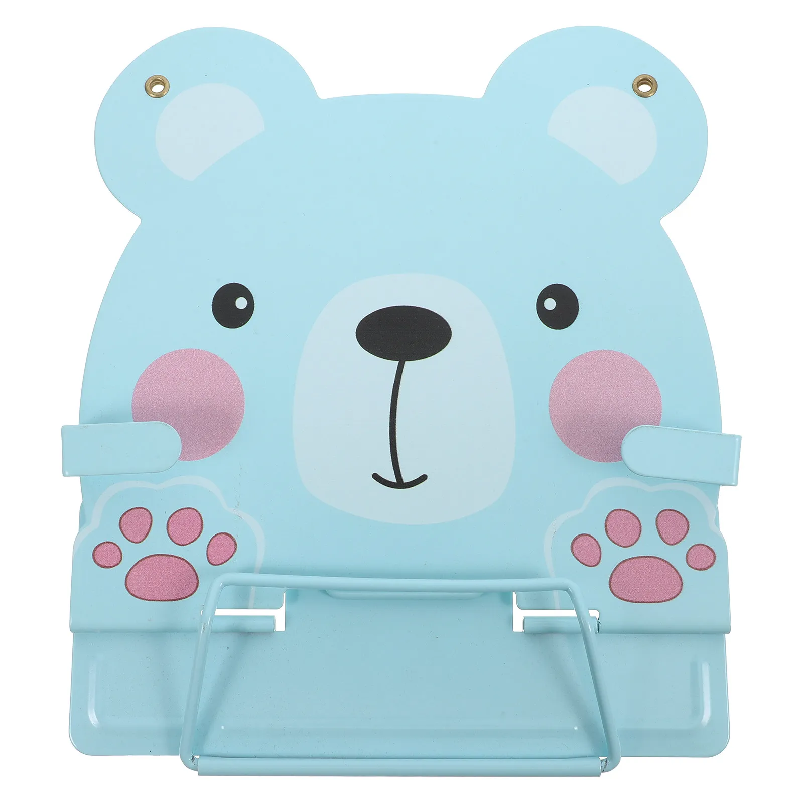

Multi Functional Cartoon Animal Reading Bookstand Metal Book Holder for Desk Desktop Recipe Music Book Display Reading