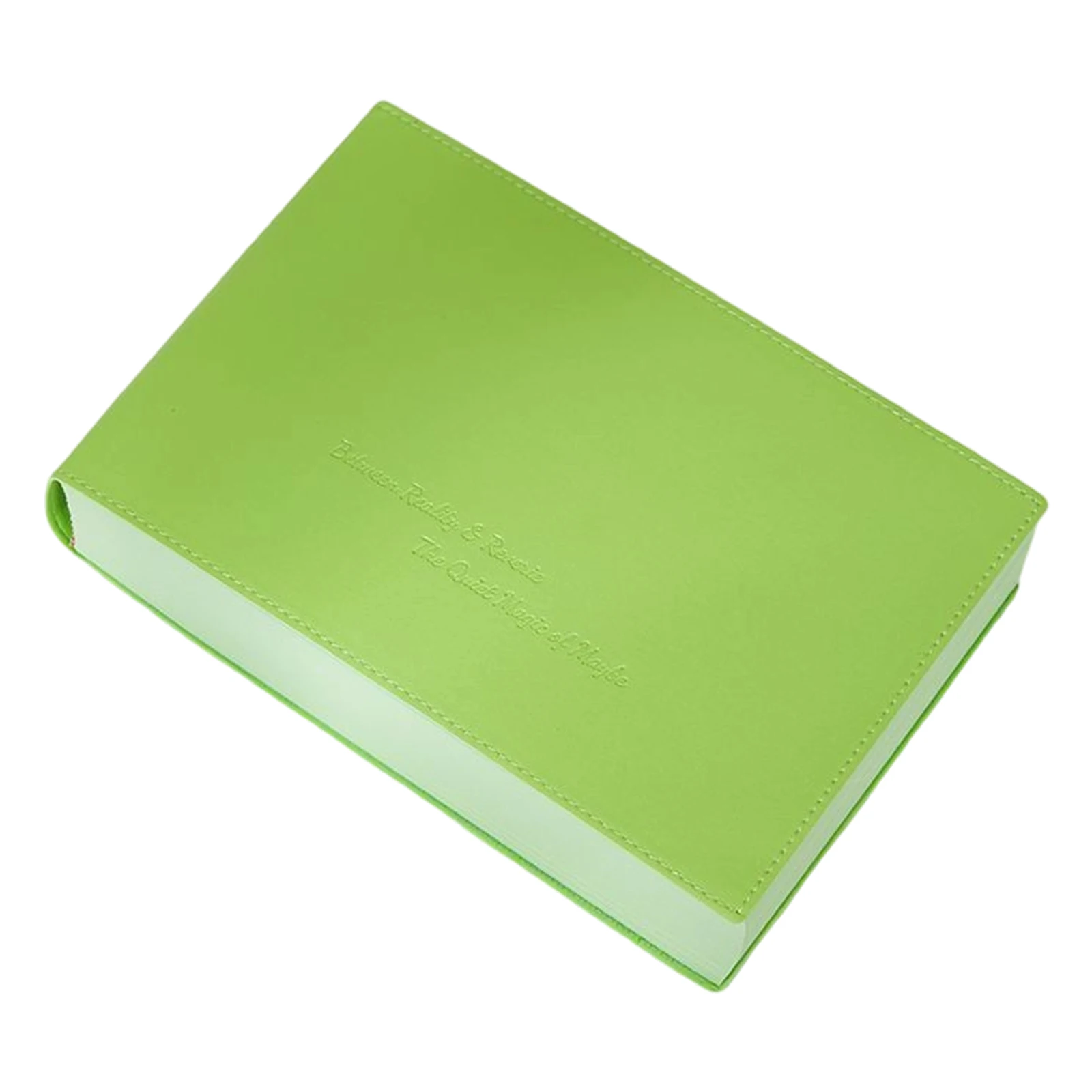 Thickened Color Brick Notebook with 720 Solid Color Pages Cute Diary Planner with PU Leather Cover for Women Men Office Work
