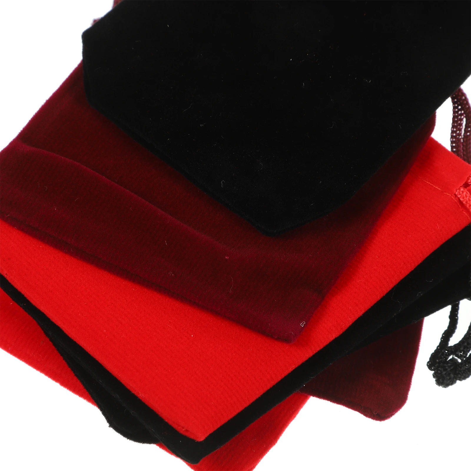 

9pcs Jewelry Storage Bag Drawstring Portable Gift Container Flannelette Creative Bag For Candy Snacks Cookies Fruits Gifts