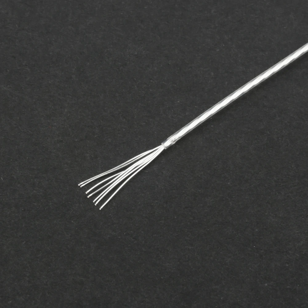 10M 0,12~6mm² 6N OCC Versilbertes Audiokabel HiFi-Signalkabel für DIY-Kopfhörerkabel-Bastelprojekte – Detail 12