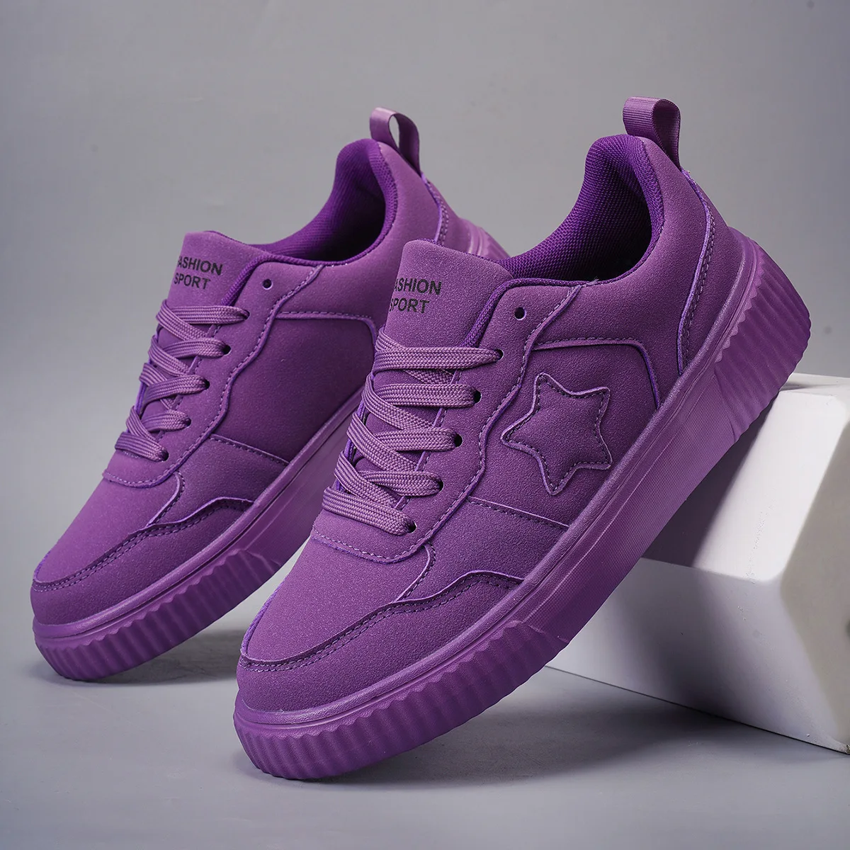 

New Autumn Leather Platform Sneakers for Women Thick Sole Casual Shoes Woman Slip On Walking Shoes Flat Sports Female Shoes