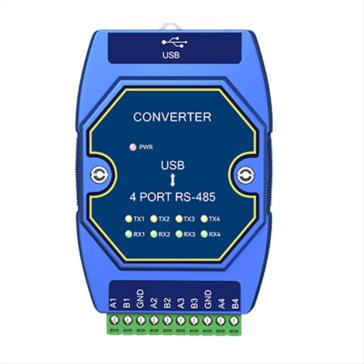A86G NEW USB to -485 Serial Port Converter 4 Serial Ports E810-U41CS USB-C Interface 6M Rate Industrial Grade Without