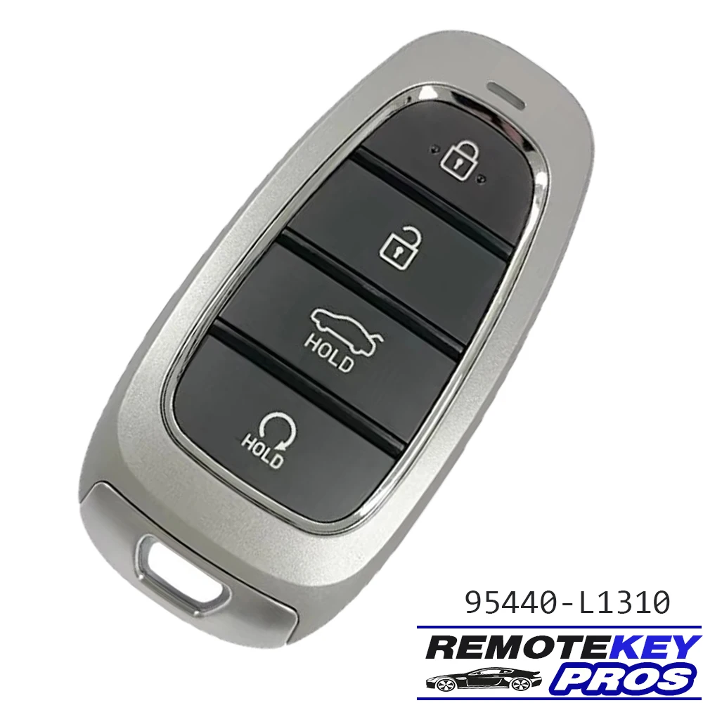 

DIYKEY P/N 95440-L1310, идентификатор FCC для Hyundai Sonata 2019 + 4 кнопки 433 МГц ID47 чип умный дистанционный ключ без ключа