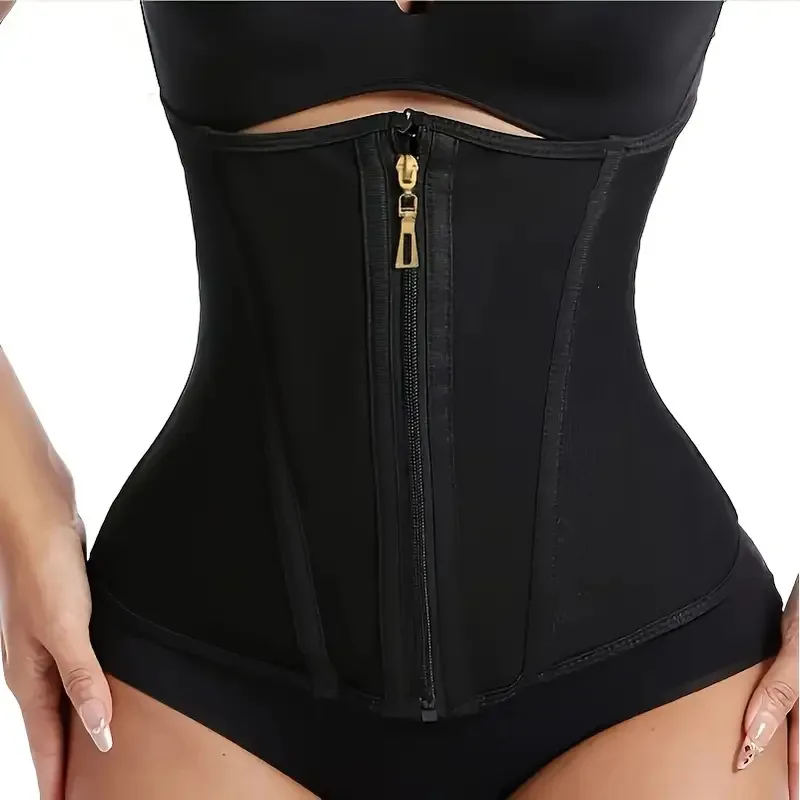 المرأة الرياضية ملابس داخلية مدرب خصر ضيق المناسب حزام الضغط صافي القماش البطن الموثق حزام الرياضة تشكيل الخصر الختم #5