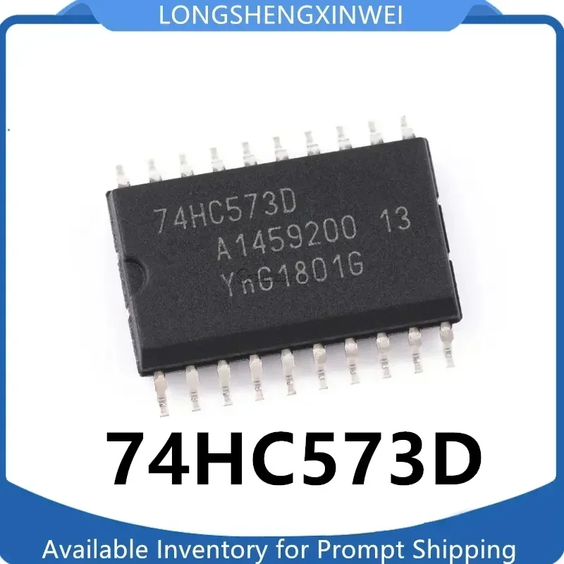 1PCS Original 74HC573D,653 74HC573 SOIC-20 Three State Output Eight Channel D-type Transparent Latch