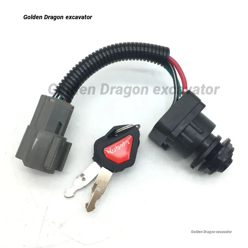 For Excavator Part Rc411-53964 Hrc40-53960 Ignition Switch Short Line Kubota Kx41 Kx71 Kx080 Kx91 Kx121 Kx161 U15 U25 U35 U45