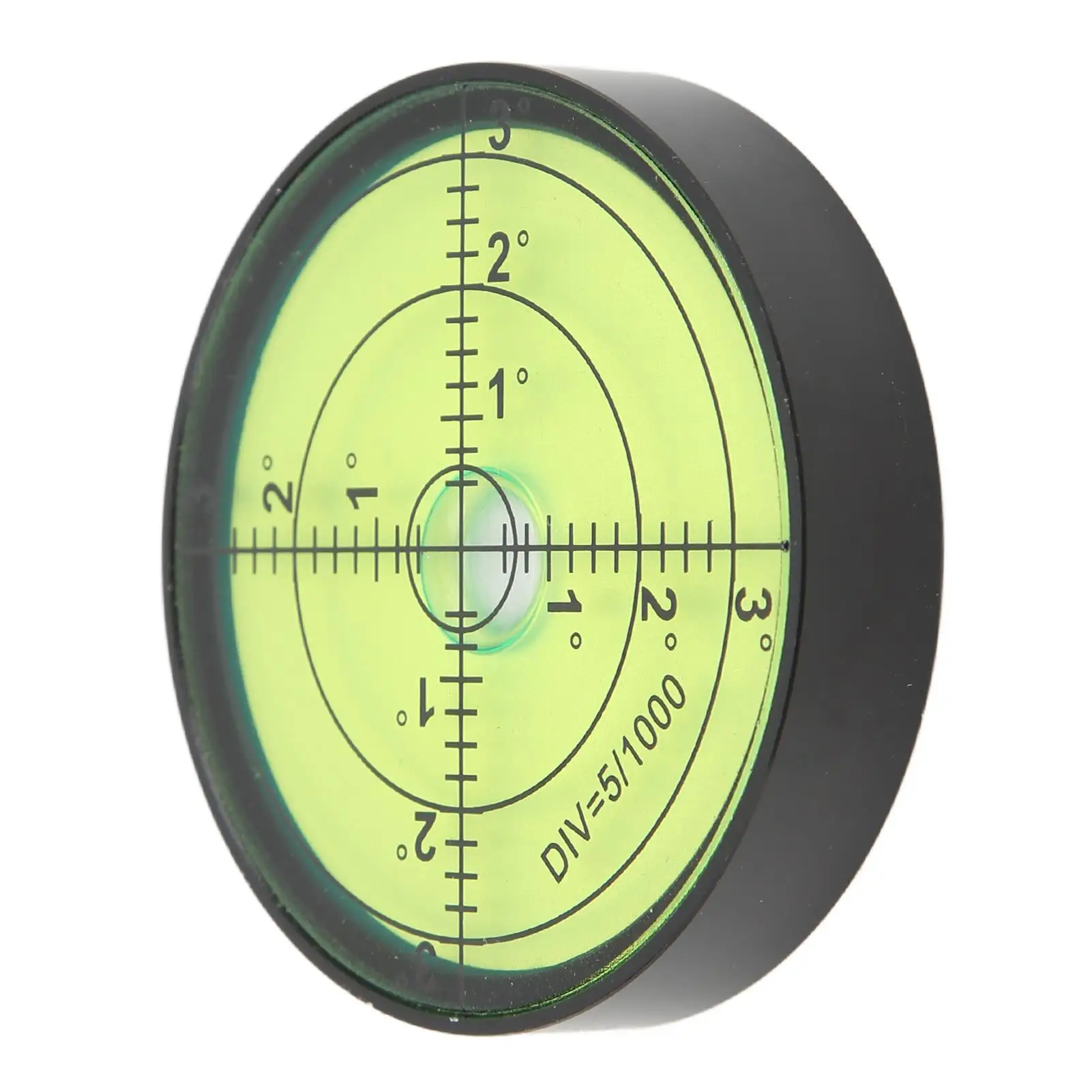 Fine Round Bubble Level for precision Instruments, for machinery & for printers