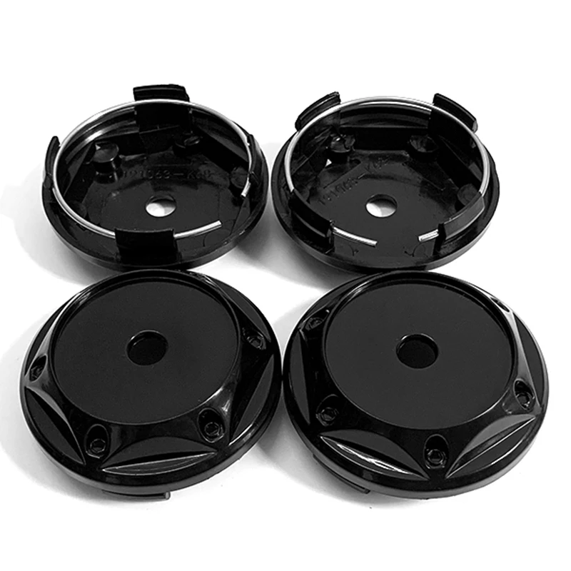 4PCS 68MM Blank No Logo Car Wheel Center Hub Caps For VOSSEN WORK EMOTION ENKEI OZ RACING Wheel Rims Fit 45mm Flat Sticker