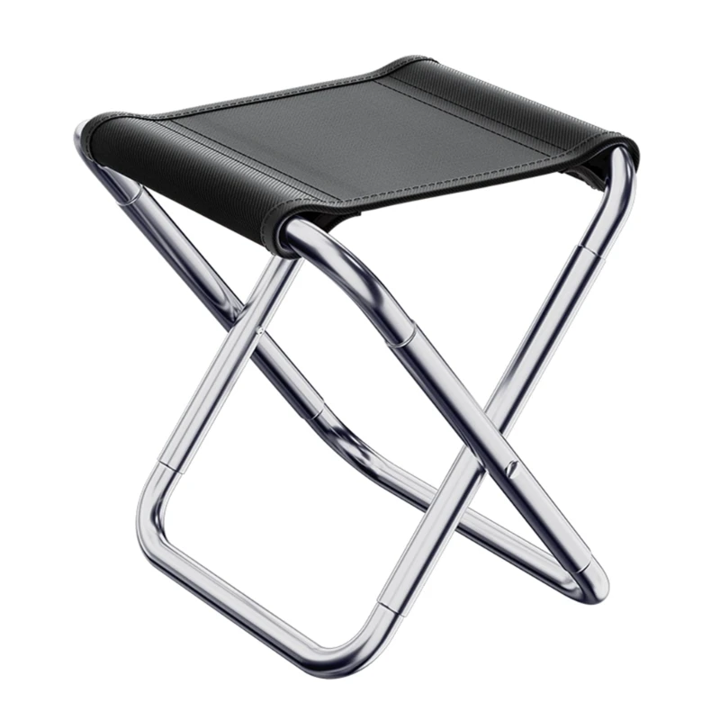 Camping Stool Mini Folding Stool Small Bench Aluminum Alloy Bracket Chair Lightweight Collapsible Fishing Stool Outdoor