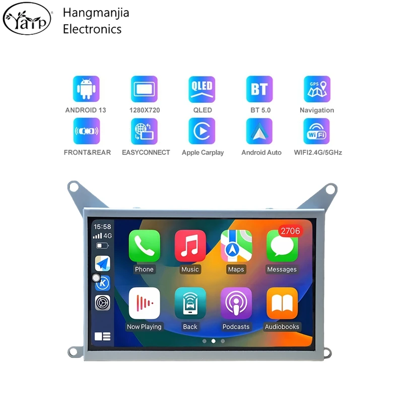 hangmanjia Android 13 For Citroen C4 Grand Picasso C-Triomphe C-Quatre Carplay Autoradio Car Multimedia Radio GPS navigation