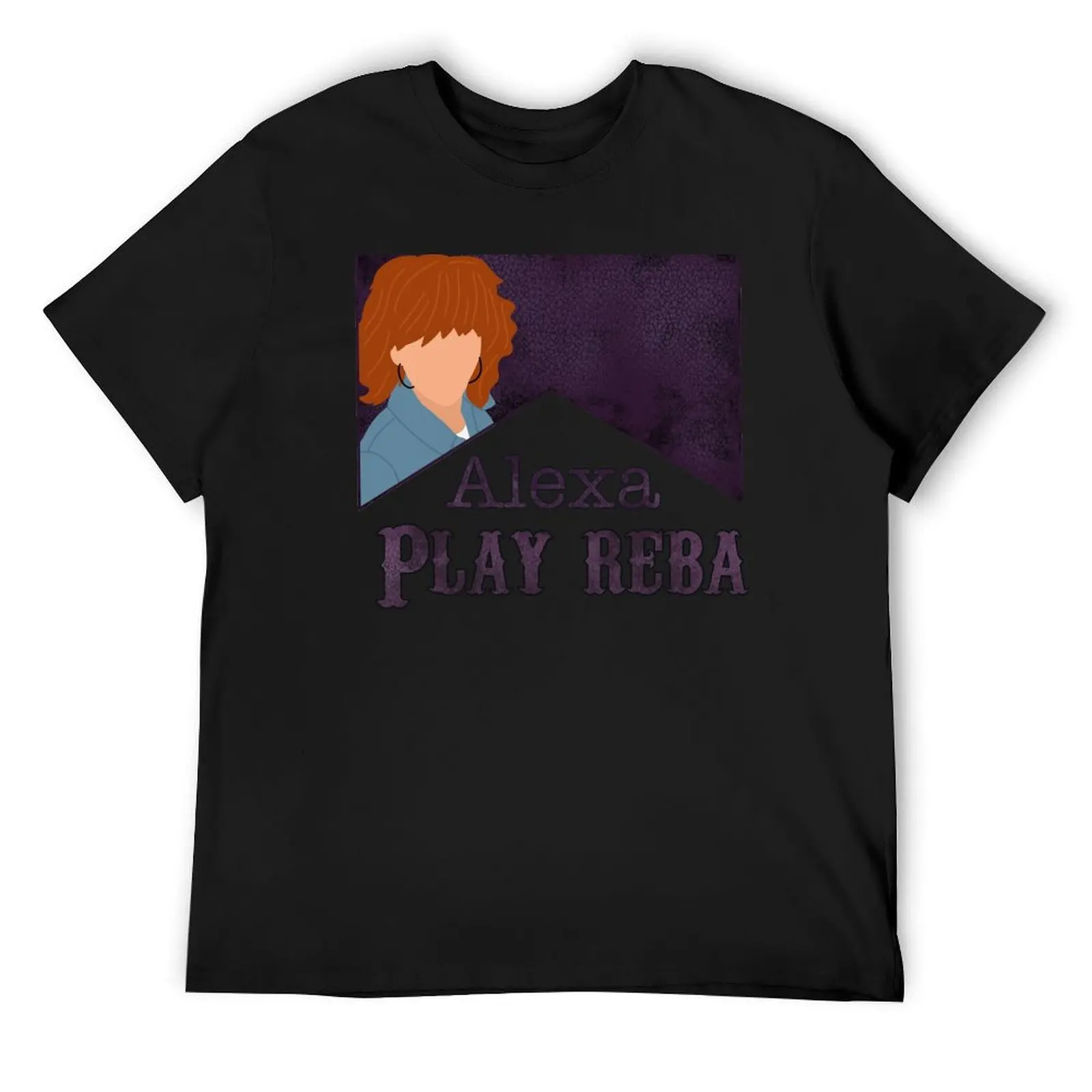 

Play Reba T-Shirt plus size tops Funny t-shirt sports fans mens funny t shirts