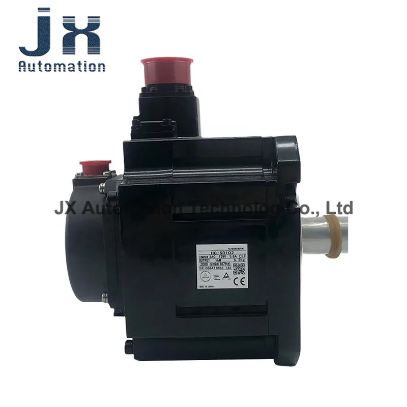 Original HG-SR 2000 r/min Series Medium Inertia 3-phase 200V 1KW AC Servo Motor HG-SR102 HG-SR102J HG-SR102B HG-SR102BJ