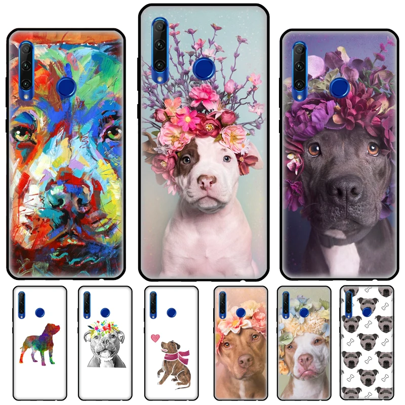 Staffordshire Bull Terrier Staffy dog Phone Case For Honor Magic 5 4 Lite 50 70 90 8X 9X 10 Lite X6 X7 X8 X9 X8a X9a Back Cover