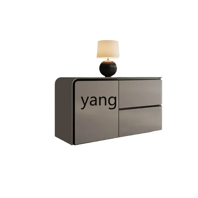 LTT Italian minimalist side cabinet living room wall decorative cabinet simple modern locker