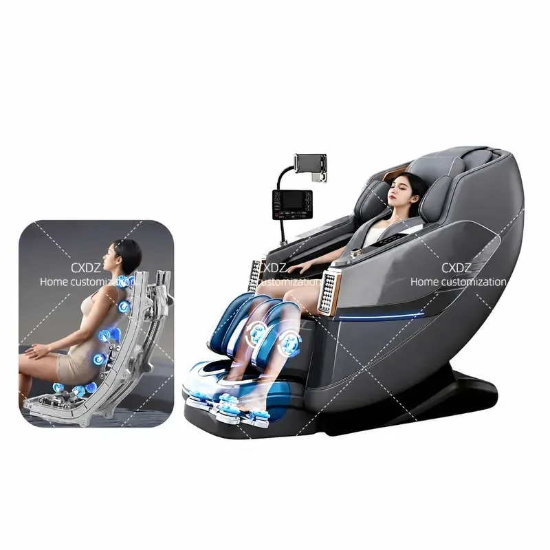 Luxury Intelligent Massage Chair Home Business Zero Gravity Shiatsu Relaxing Seat