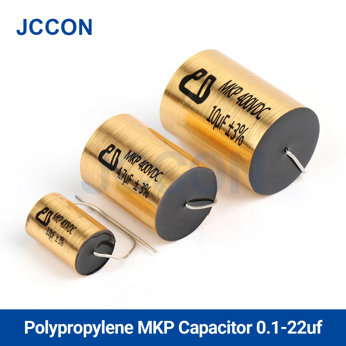 1Pcs MKP 400V Metallized Polypropylene Audio Capacitor for HiFi Audio Crossover Speaker Repair 0.1μF-33μF