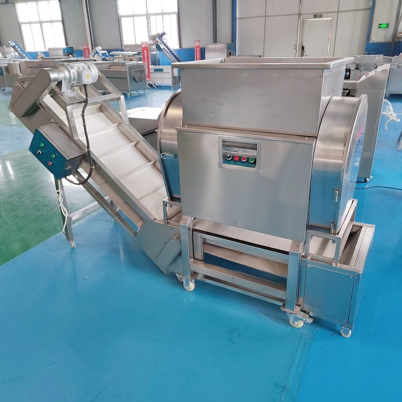 

KLS Vegetable Slicing Equipment Automatic Vegetable Cutter Slicer Machine Continuous Slicing Machine