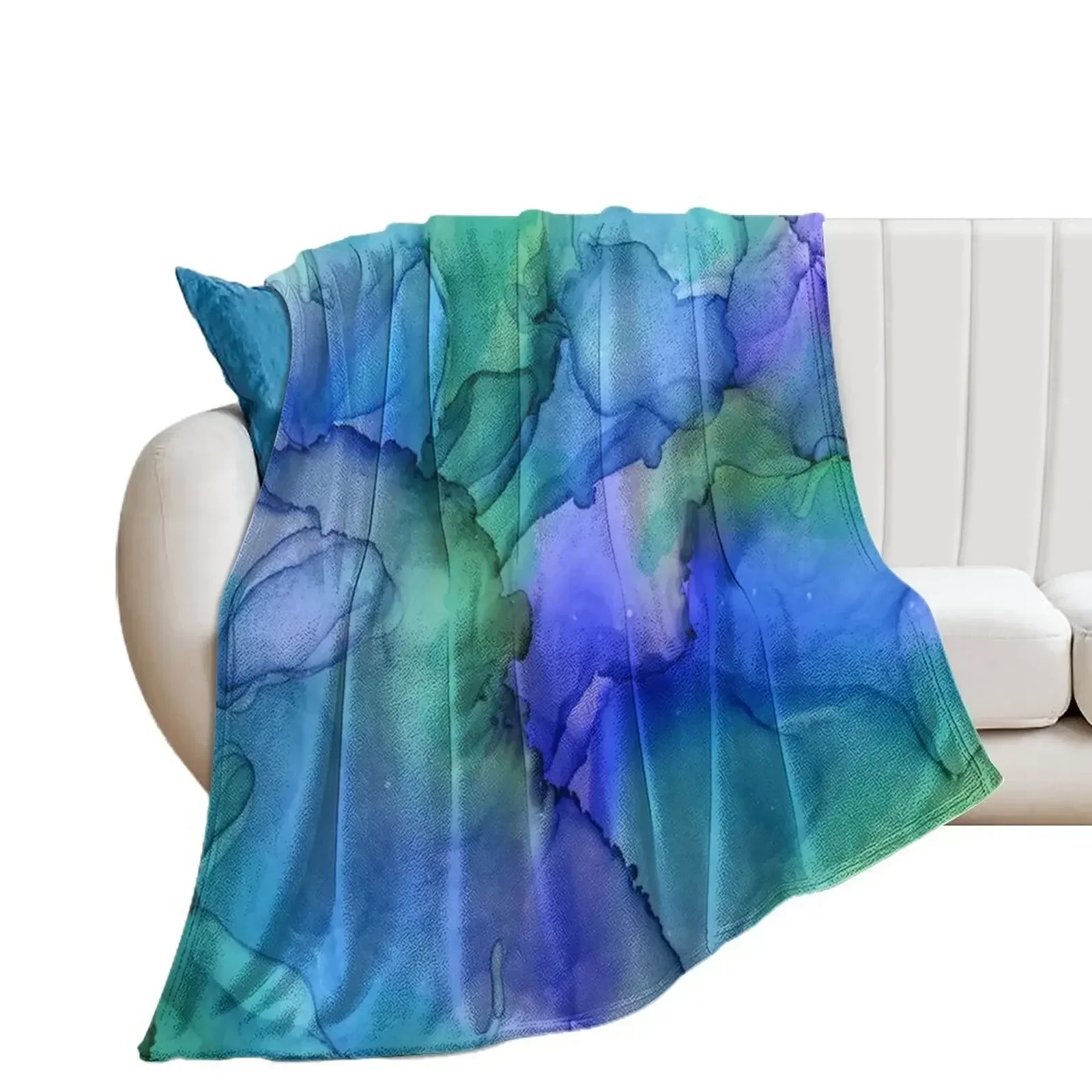 

Blue Lagoon Throw Blanket Thin Beautifuls Soft Blankets