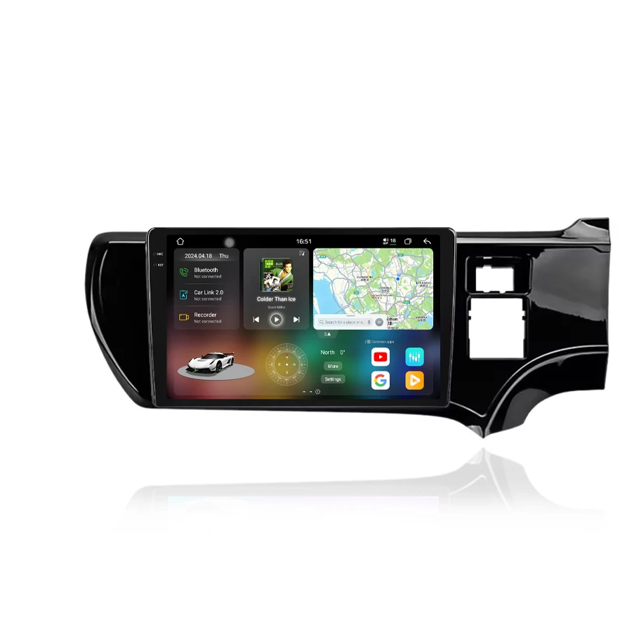 

7870 Android 13 8-Core 8+256GB Auto Stereo 2K QLED Touch Screen Car Radio For Aqua 2011-2017 GPS & Amplifier Video Player