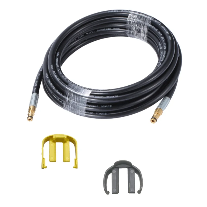 A24P جهاز تنظيف يعمل بالضغط العالي 6 متر خرطوم صرف المجاري ل Karcher K2 K3 تنظيف فوهة خرطوم الأنابيب الأنظف مع المشبك