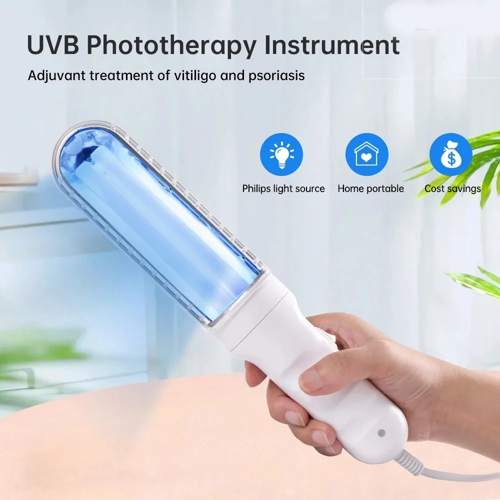 

311NM Narrowband Ultraviolet Lamp Laser Treatment Anti Vitiligo Psoriasis White Spot Skin UVB Phototherapy Instrument