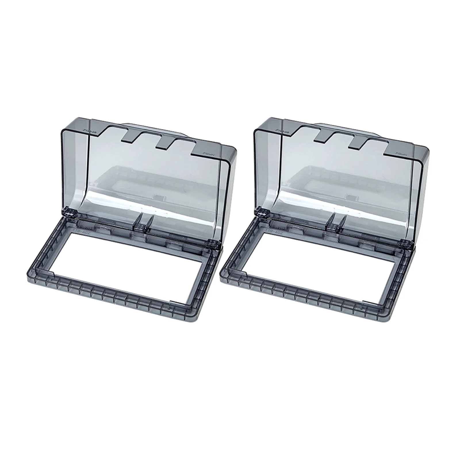 

2Pcs Waterproof Bathroom Outlet Cover Splash Proof Socket Protector Box Reusable Electrical Outlet Cover for Home Improvement