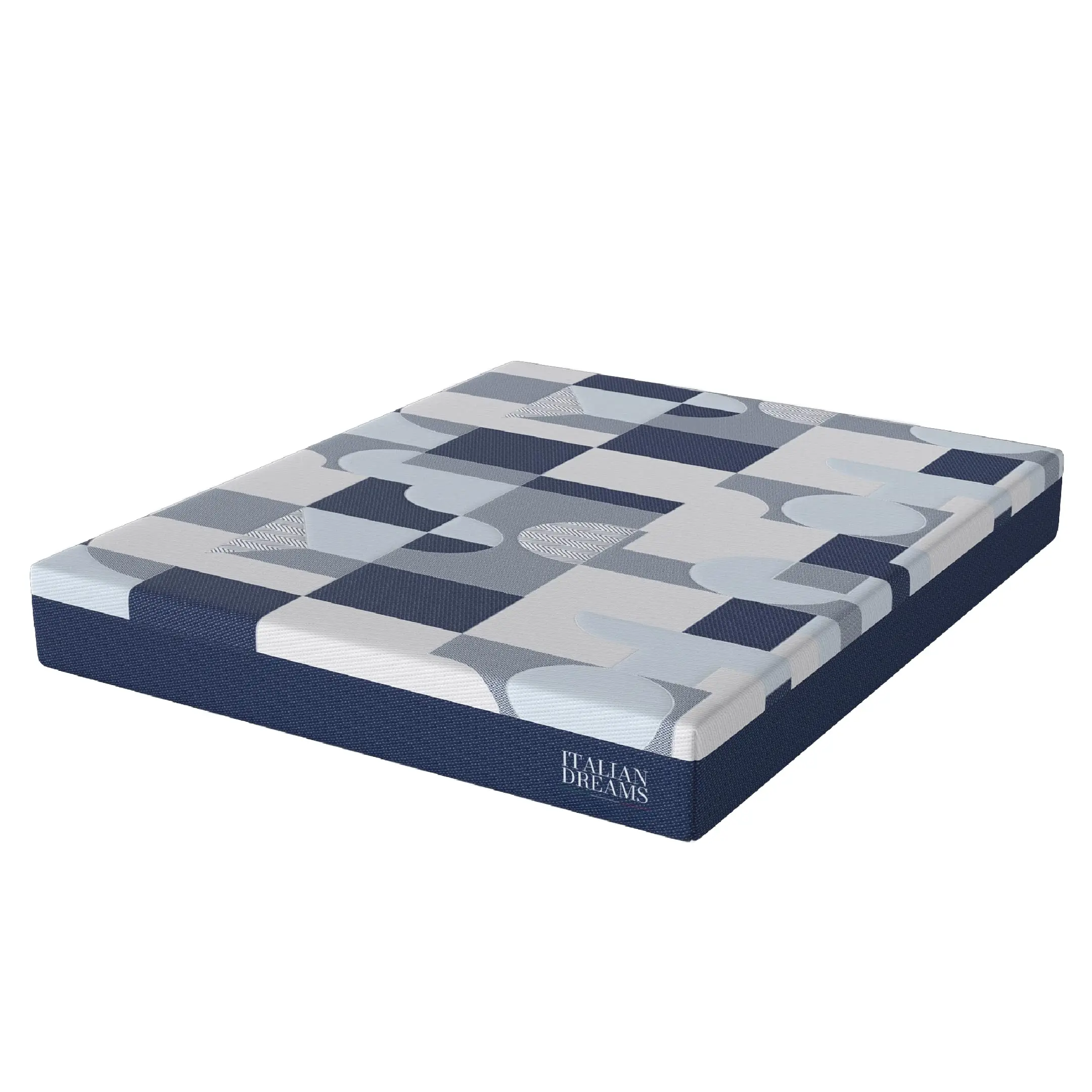 14 Inch Full Cooling Gel Memory Foam Mattress, Medium Firm, Luxury Mattress Designed in Italy, Made in Europe