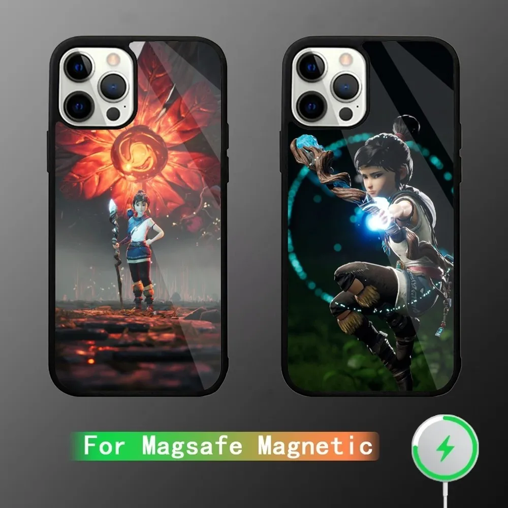 K-kena Brücke der Spirituosen Telefon hülle für iPhone 15,14,13,12,11, plus, Pro,Max Mini Magsafe