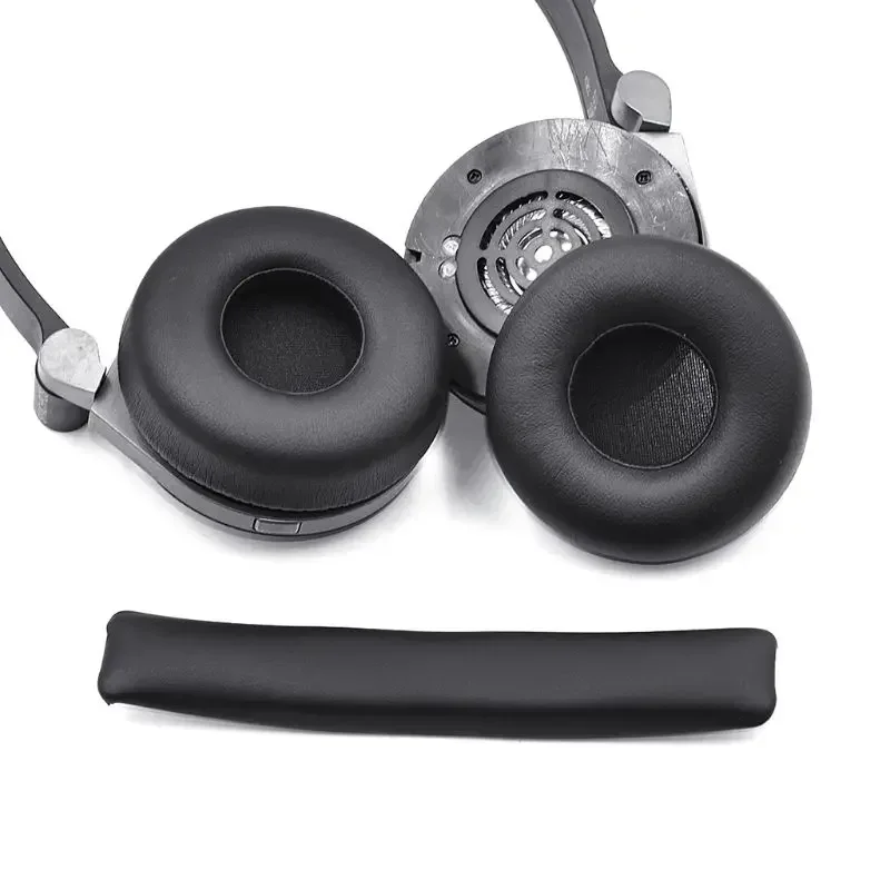 Per JBL Synchros E40BT E40 Auricolare Cuscinetti auricolari in pelle Fodera per cuscino Cuscinetti di ricambio Fascia elastica Fascio