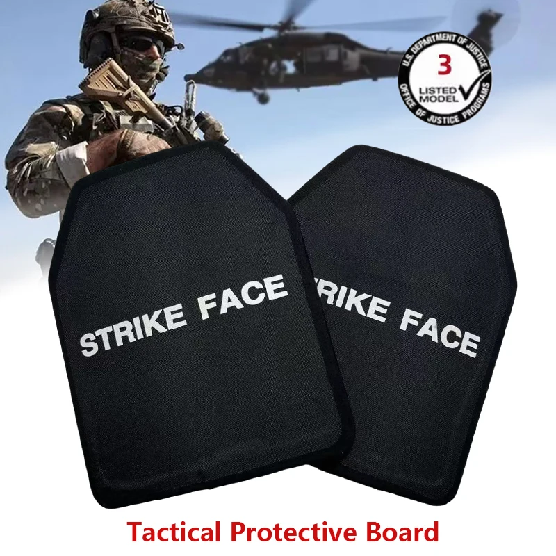 Level 3 Pure PE Protective Board 25X30CM Defense Board Tactical Plug-in Board Backpack Deck Defense Shield Self-Defense