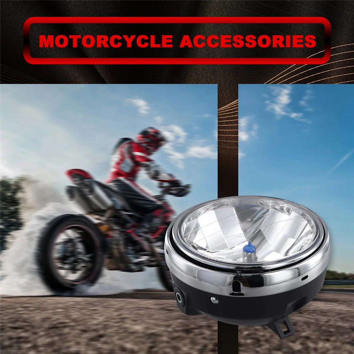 

Motorcycle Headlight For Honda Cb400 Cb500 Cb1300 New Arrivals Vtr250 Running Light