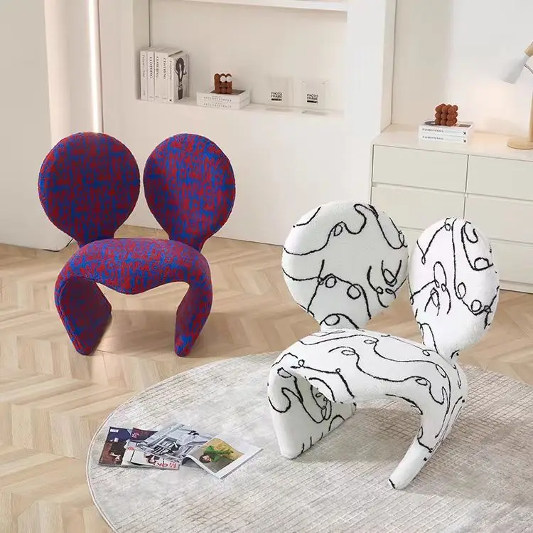 Mickey Nordic single lounge chair creative modern animal accent chair living room bedroom