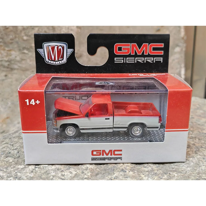 M2 1:64 GMC Dodge Pickup Truck Série Liga Modelo de Fundição Coletar Ornamentos