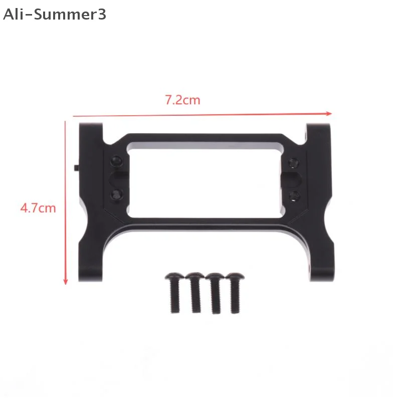 Pasador de dirección del chasis de montaje Servo delantero de aleación de aluminio para coche trepador de control remoto TRXXAS TRX4 1/10
