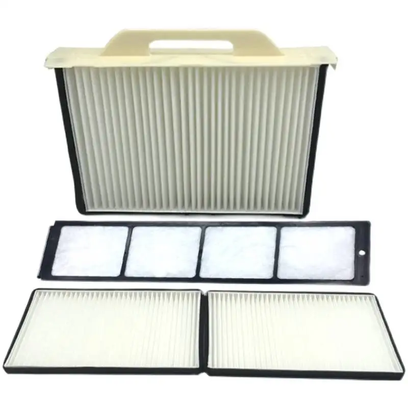 For Hitachi 60 70-6-5G Excavator built-in external air conditioning filter element Filter mesh High quality Free shipping