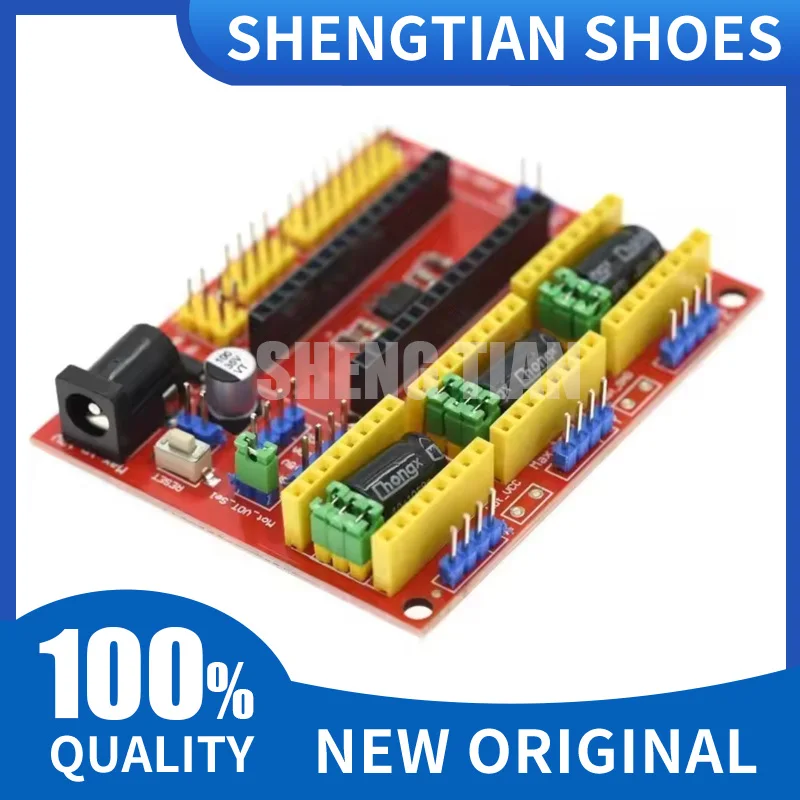 NEW CNC Shield V4 Engraving Machine / 3D Printer / A4988 Driver Expansion Board for arduino Diy Kit
