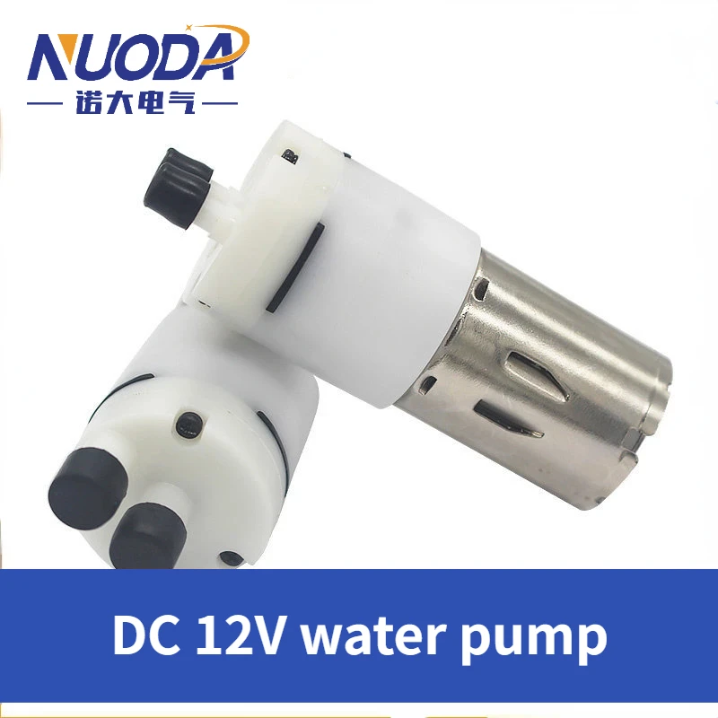 

370 DC 12V Oxygen Micro Motor Miniature Diaphragm Liquid Water Pump For Blood Pressure Monitor Aquarium Low Noisy