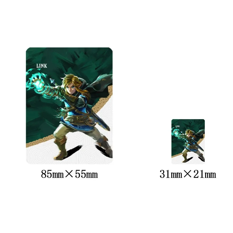 Splatoon 3 Zelda Amiibo Cards Apply to the Legend of Zelda: Tears of the Kingdom and The Legend of Zelda: Breath of the Wild NFC