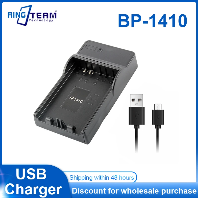 ED-BP1410 BP-1410 BP1410 Battery USB Charger with 30CM USB Cable for Samsung NX30 WB2200 and WB2200F Cameras ...