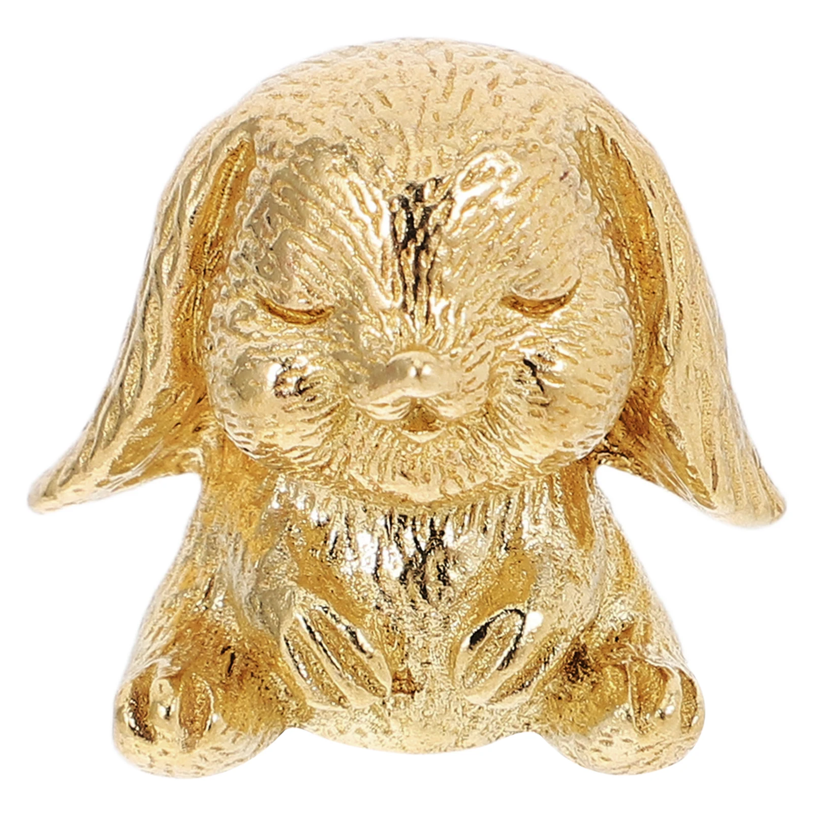 

Brass Rabbit Drawer Pull H Drooping Ear Bunny Knob Smooth Cabinet Accessories Wardrobe Durable Material Easy Installation