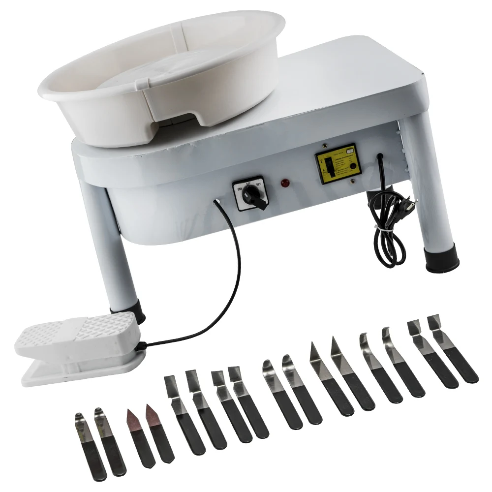 

1Piece 280W 25CM Electric Pottery Wheel Work Clay Ceramic Machine & Shaping Tool