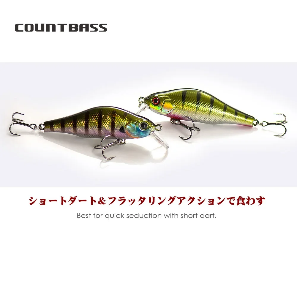 Countbass Crankbait Shad Wobbler – Señuelo de cebo duro - imagen 2