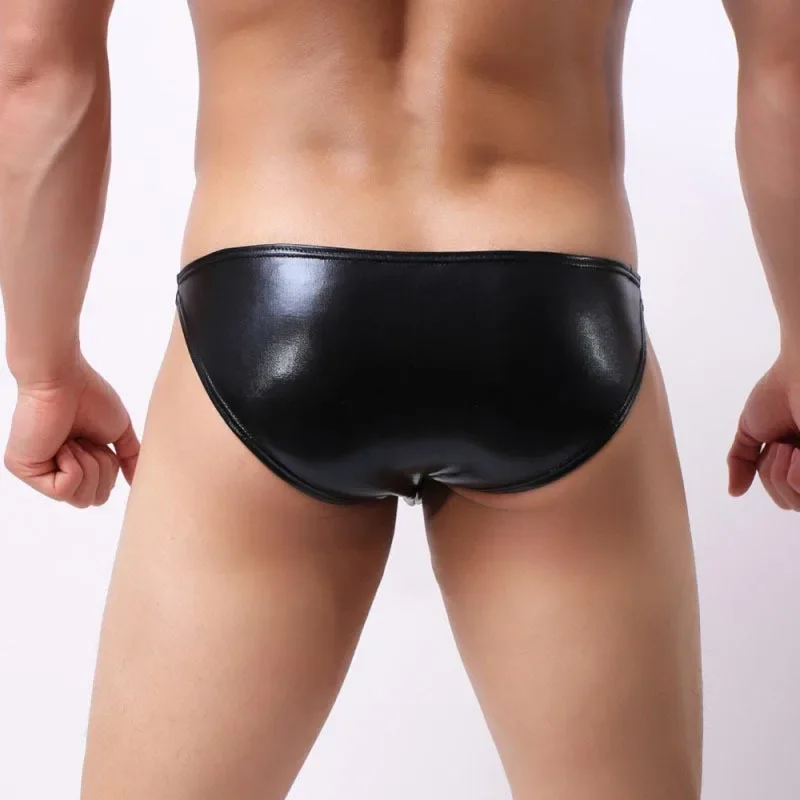 

Male Briefs Mens Underwear Ultra Thin T Back Clothing Bulge Pouch Knickers Fashion Low Waist Shiny Stylish Sissy