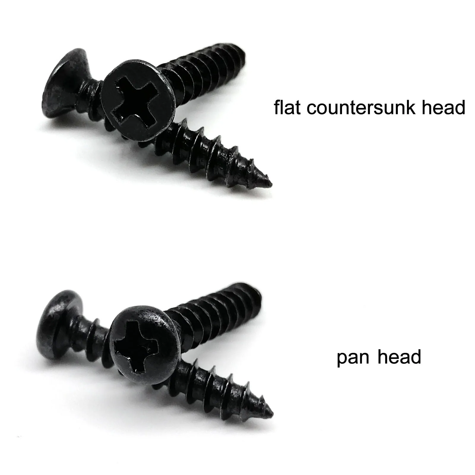 100 قطعة M1 M1.2 M1.4 M1.7 M2 M2.6 M3 M3.5 أسود الصلب صغير مايكرو فيليبس شقة غاطسة مقلاة مستديرة رئيس الذاتي التنصت الخشب المسمار #2